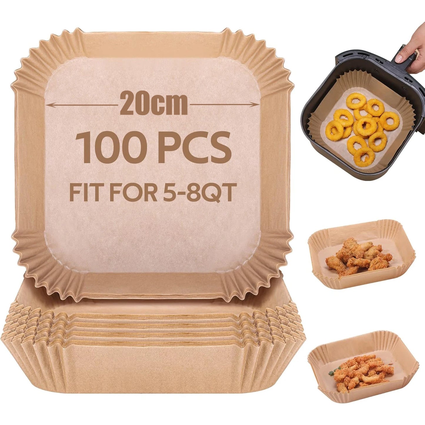 Premium Nonstick Air Fryer Liners