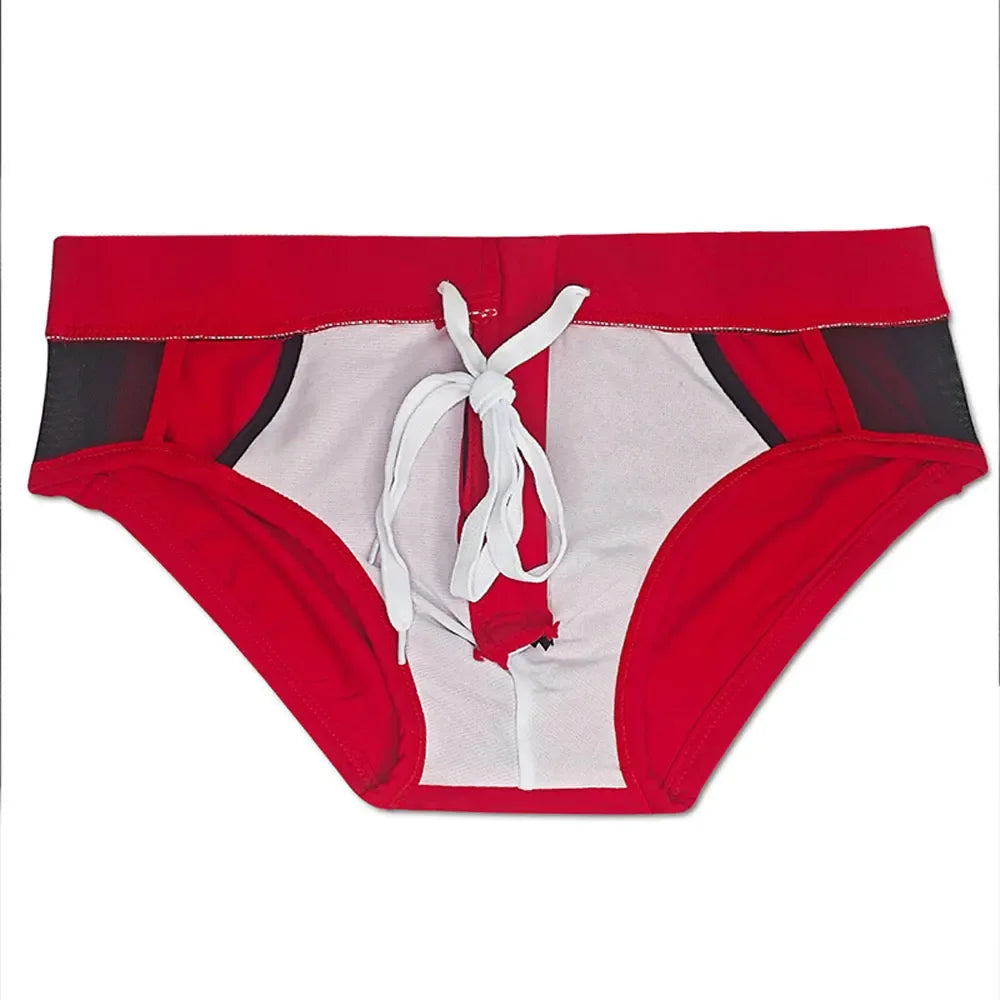 UXH Men's Zipper Swim Briefs - ShopHub