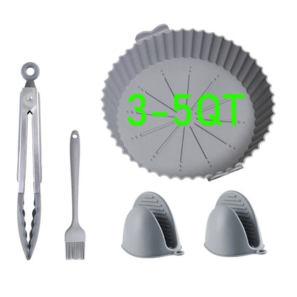 Air Fryer Silicone Liners Round 7/8/9 inch