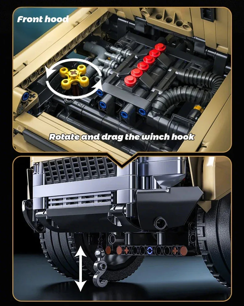 TOYLINX Off-Road SUV Building Blocks Set! - ShopHub