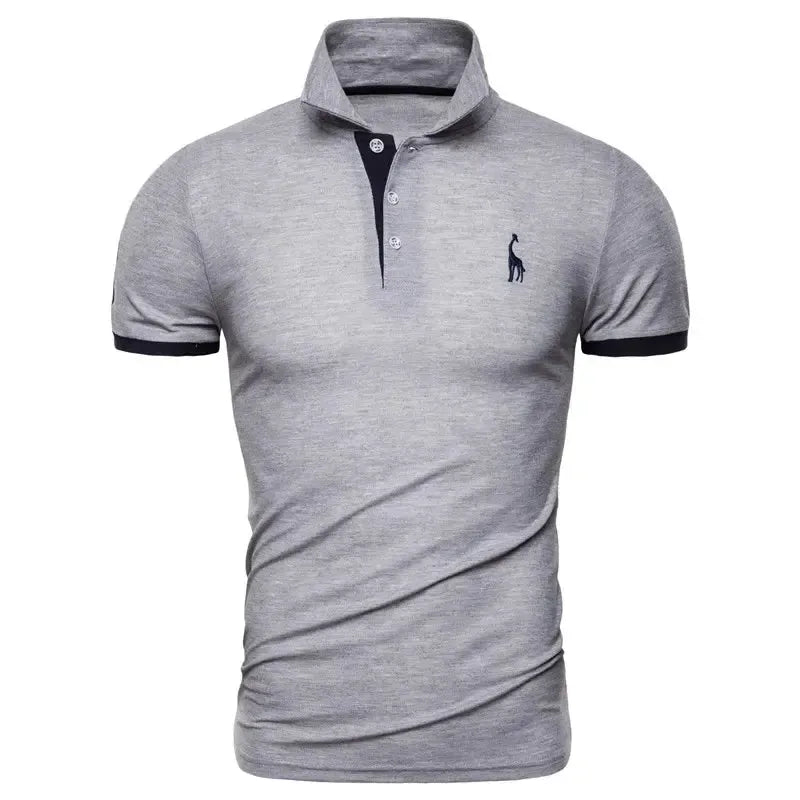 AIOPESON Men's Polo Giraffe T-Shirts - ShopHub