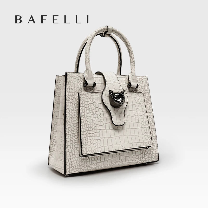 BAFELLI Women's Genuine Leather Business Handbag