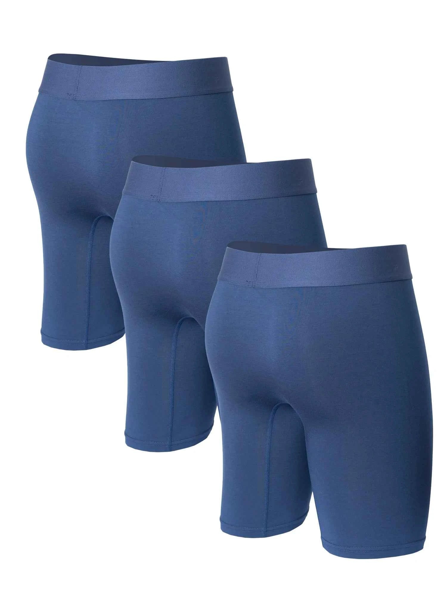 3pcs Men's Breathable Modal Underwear - Open Comfortable Boxershorts