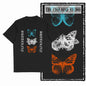 COOLMIND X0119 Wings of Joy Butterfly Cotton Tee
