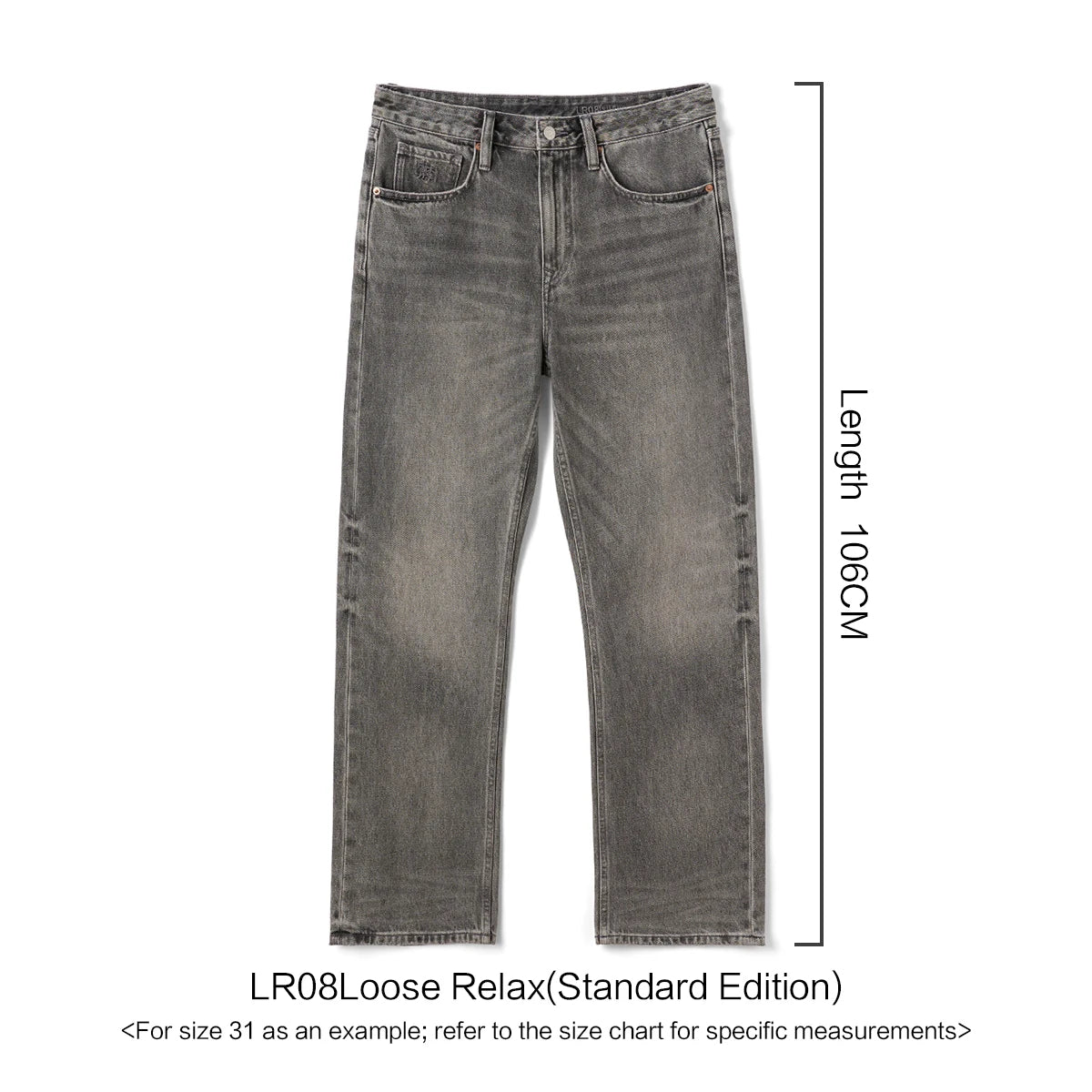 SIMWOOD High Standard 2026 Spring New 13oz Cotton Hemp Washed Vintage Jeans for Men,Classic Retro Casual Denim Trousers