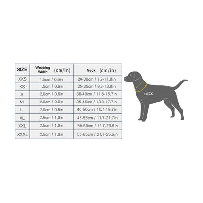 Truelove P Chain Pet Reflective Collar Nylon Best Neoprene Padded Half Choke Training Lightweight Washable Sports YC1852
