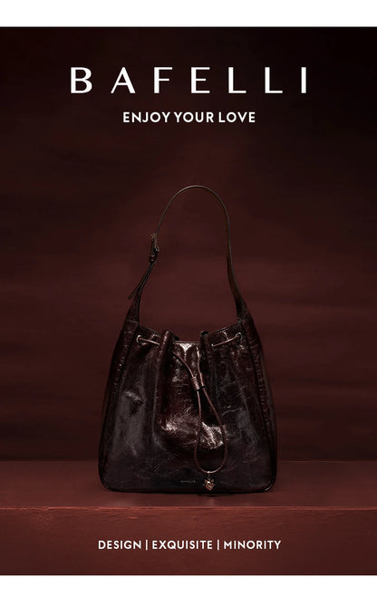 BAFELLI Genuine Cow Leather Shoulder Bag