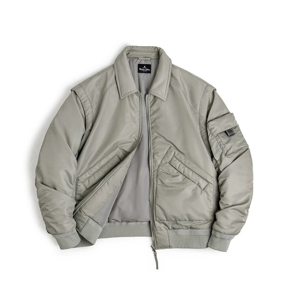 MADEN CWU-45P Padded Pilot Jacket | Grey Green