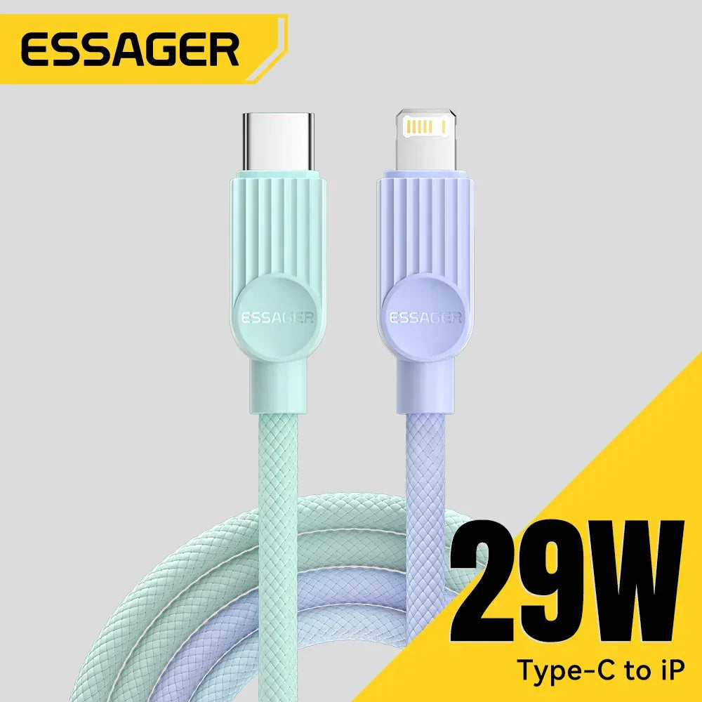 Essager USB C Colour Cable - ShopHub