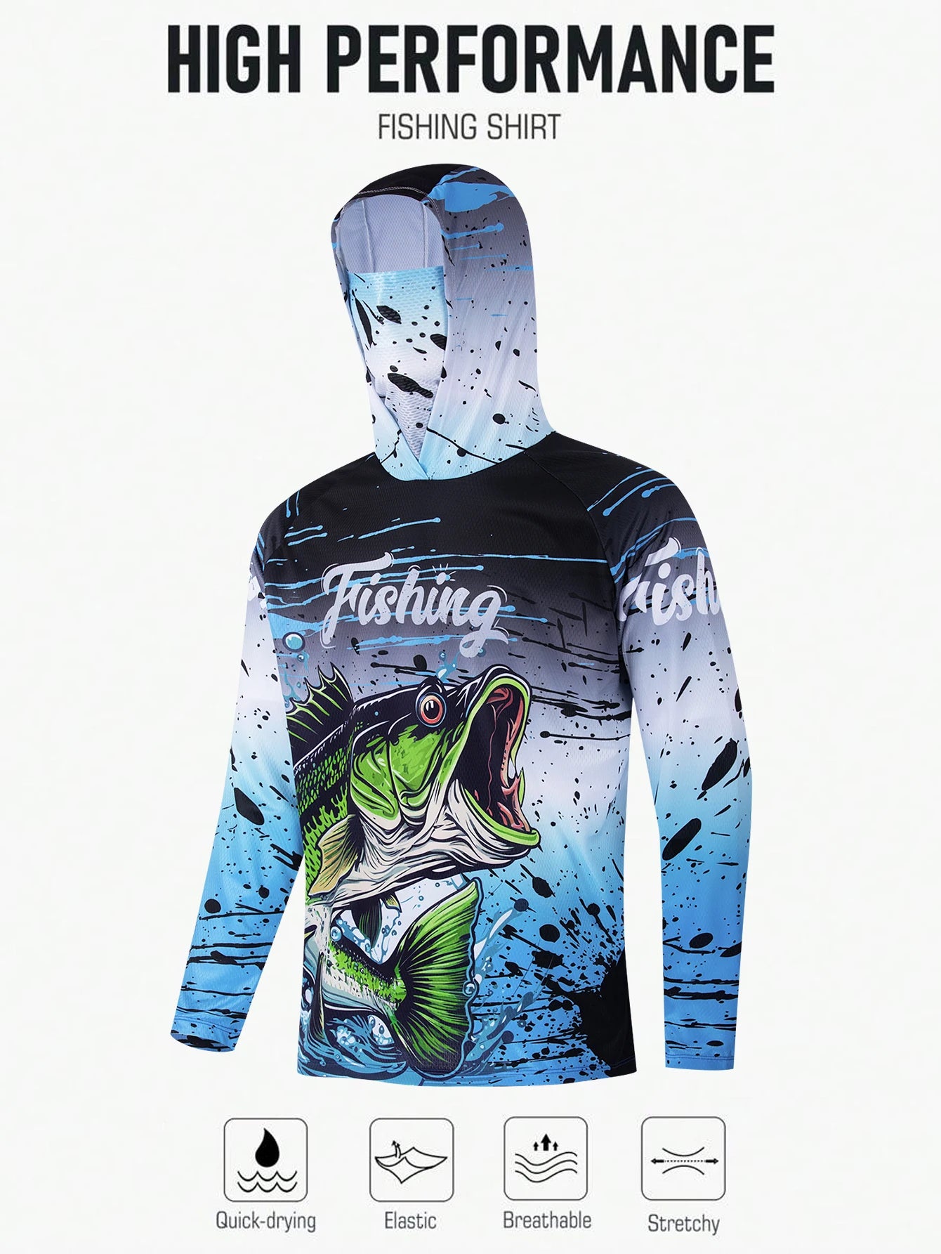 Men's Fishing Hoodie