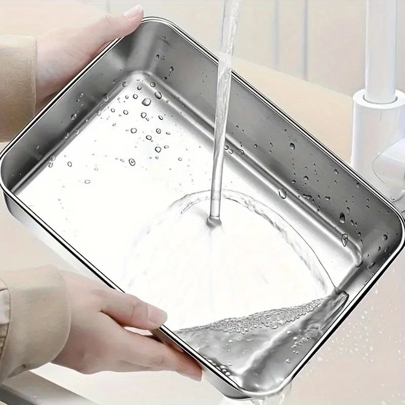 3PCS Stainless Steel Food Containers