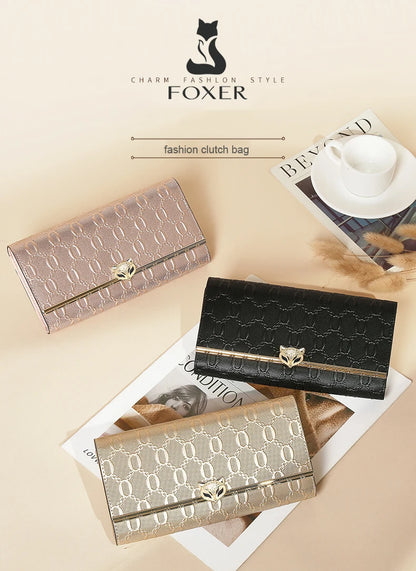 FOXER Women's Long Wallet