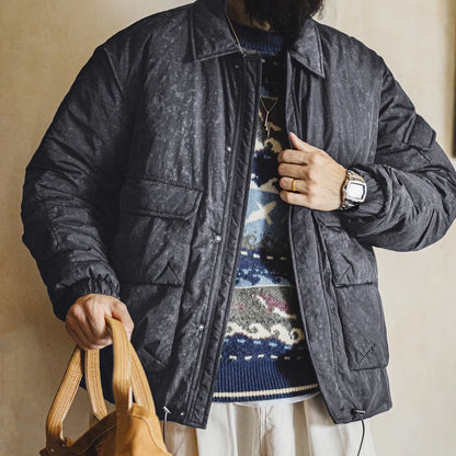 MADEN Retro M65 Padded Jacket | Black