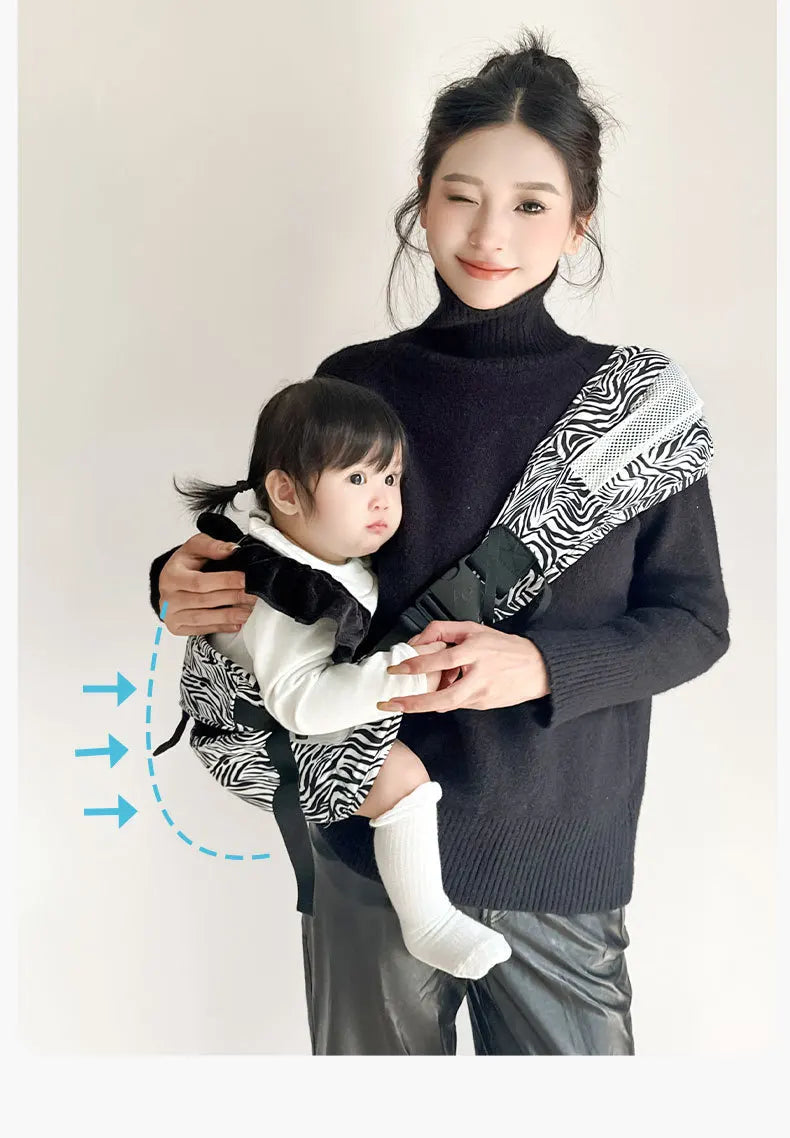 Baby Wrap Newborn Sling Dual Use Infant Nursing Carrier