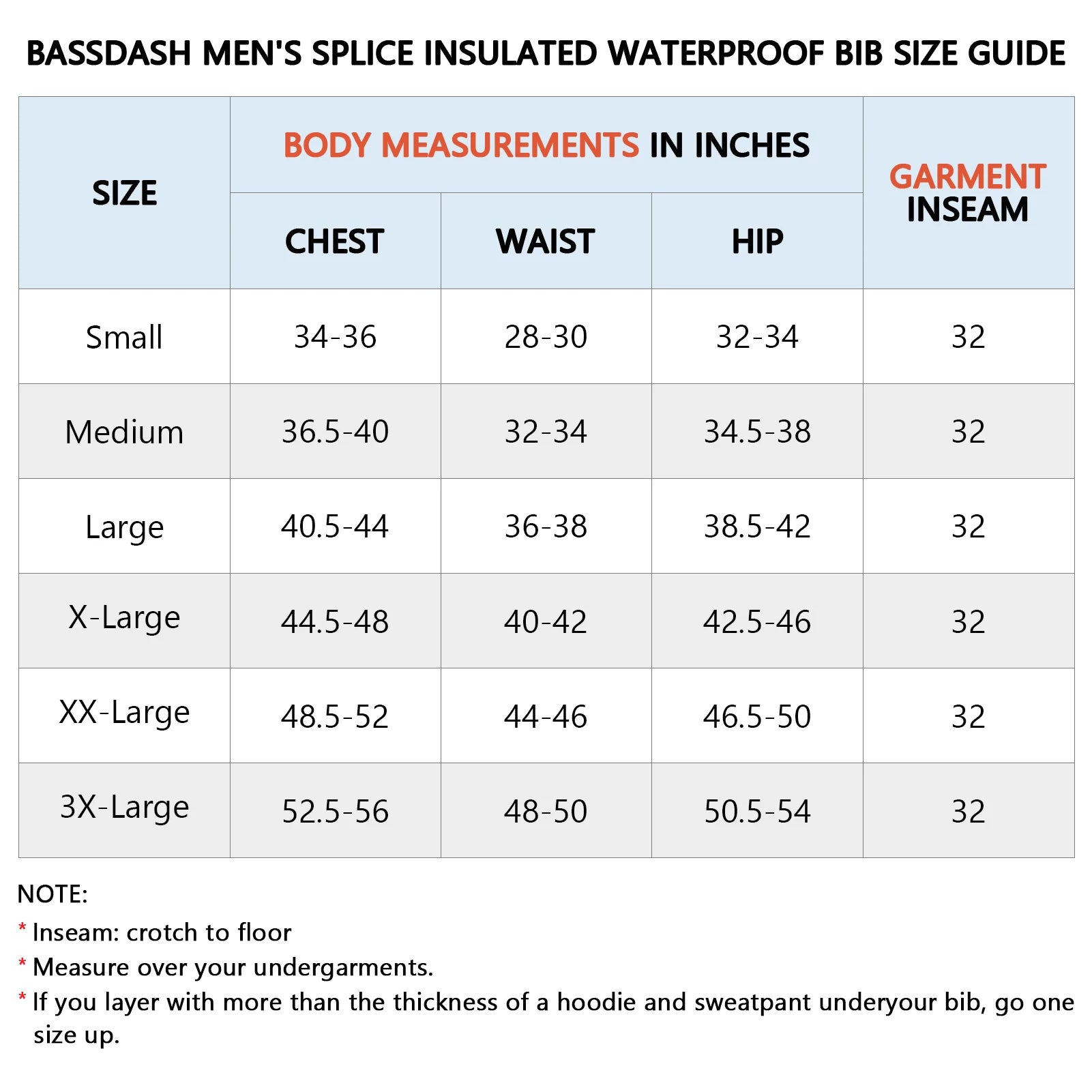 BASSDASH Men’s Insulated Waterproof Hunting & Fishing Bibs ShopHub