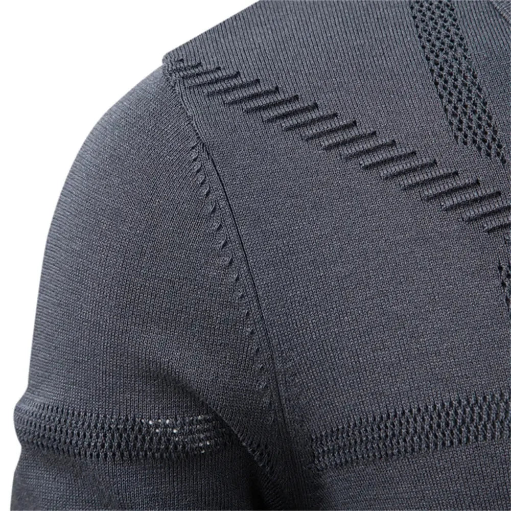 Autumn Winter Thermal Polo Shirts - ShopHub