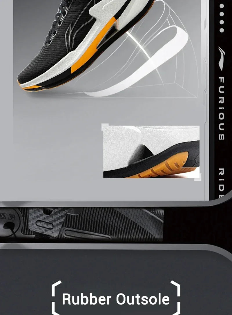 Li-Ning Men's FURIOUS RIDER 8 Stability Running Shoes - ShopHub