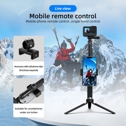 TELESIN GoPro Selfie Stick 360° Rotation Foldable