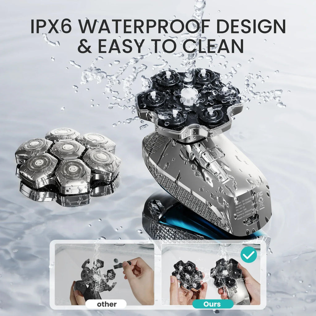 KENSEN S18 5 in 1 Electric Head Shaver - ShopHub