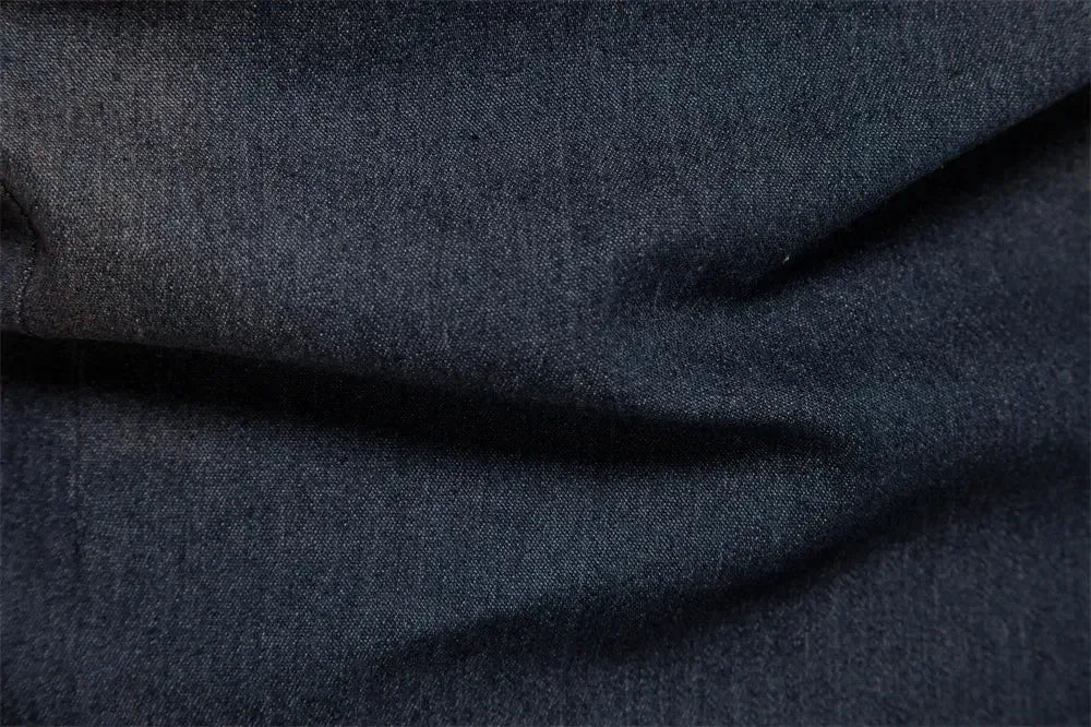 AIOPESON Elastic Cotton Denim Shirts - ShopHub