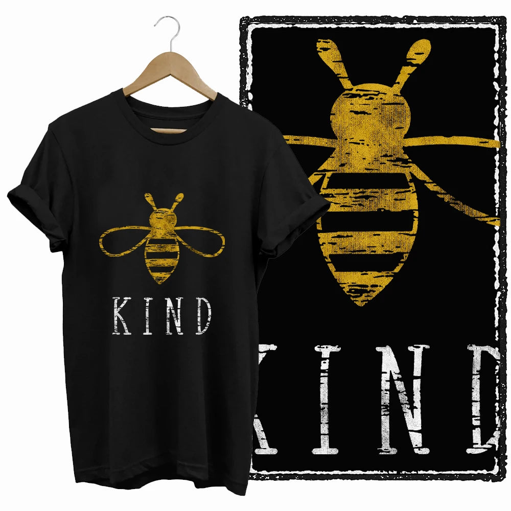 COOLMIND Bee Graphic Cotton T-Shirt | Women's Design Collection