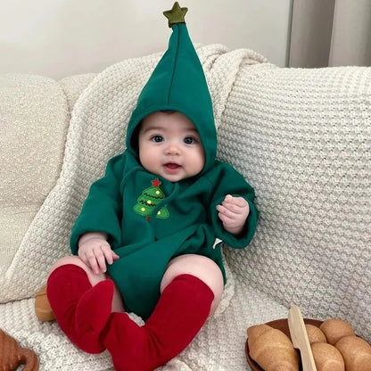Kids Tales Jolly Little Christmas Cotton Baby Romper