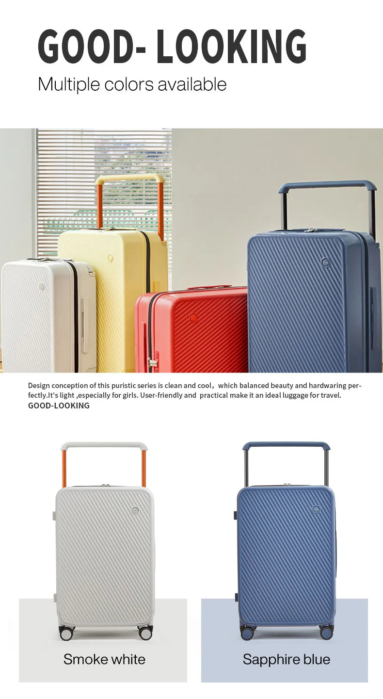 Mixi Expandable Carry-On Suitcase 20" - 24"