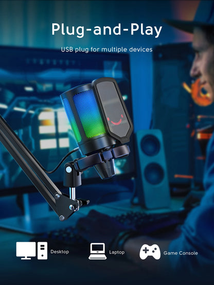 Unlock Your Gaming Potential with the FIFINE Gaming USB Microphone Kit