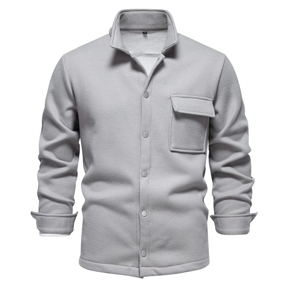 AIOPESON Men's Waffle Fleece Lined Jackets - ShopHub