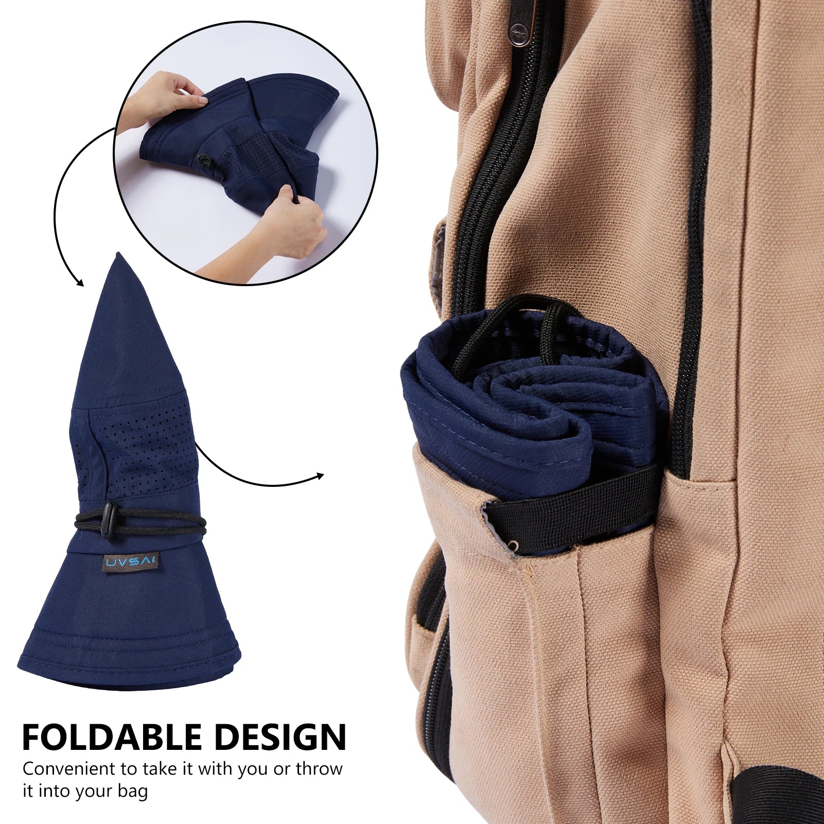 BASSDASH UPF 50+ Bucket Sun Hat