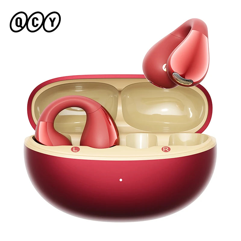 QCY C30S Open Ear Bluetooth Headphones with LDAC Wireless Technology and 40H Playtime - ShopHub