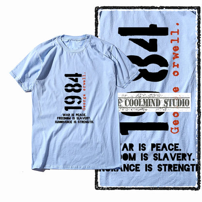 COOLMIND X0014 1984 Vintage Graphic Cotton Tee