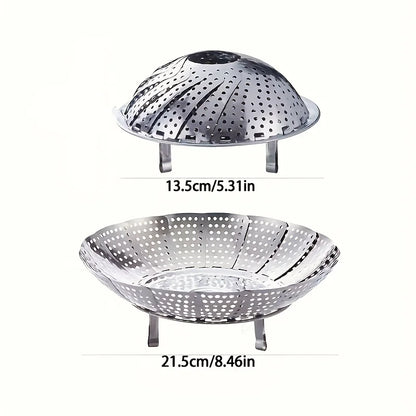 Foldable Stainless Steel Steamer