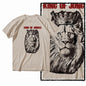 COOLMIND MAV Lion Graphic Cotton Tee