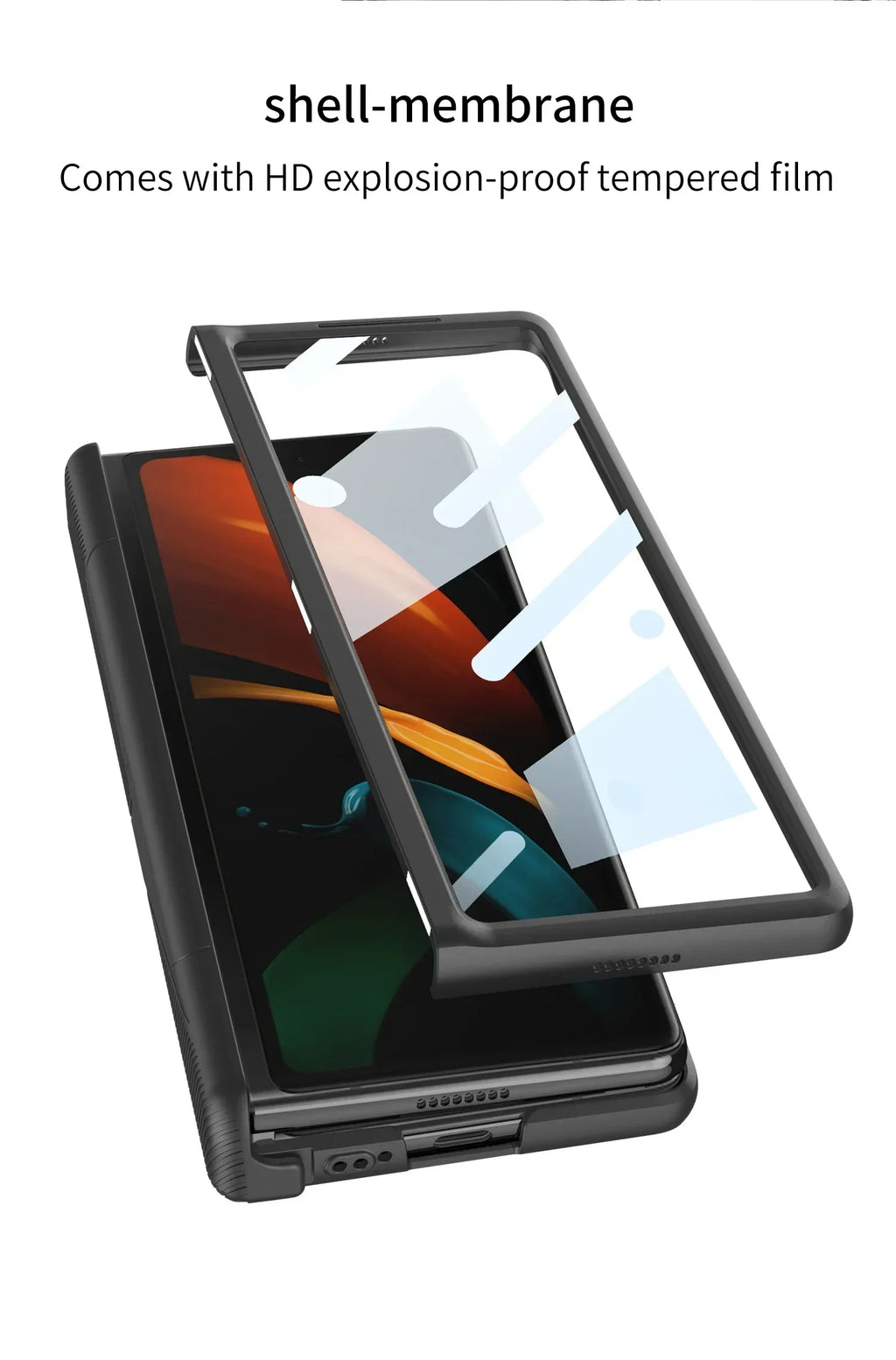 GKK Magnetic Hinge Armor Plastic Case for Galaxy Z Fold 2 - ShopHub