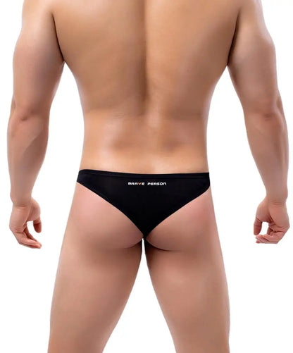 BRAVE PERSON Mens Sexy Underwear Briefs - Low Waist Nylon Briefs for Men
