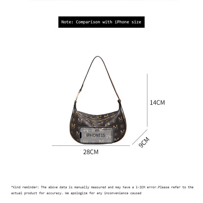 FOXER PVC Leather Women's Shoulder Bag
