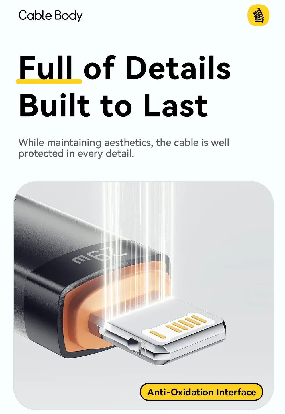 Essager Car Spring USB C to Lightning Cable - ShopHub