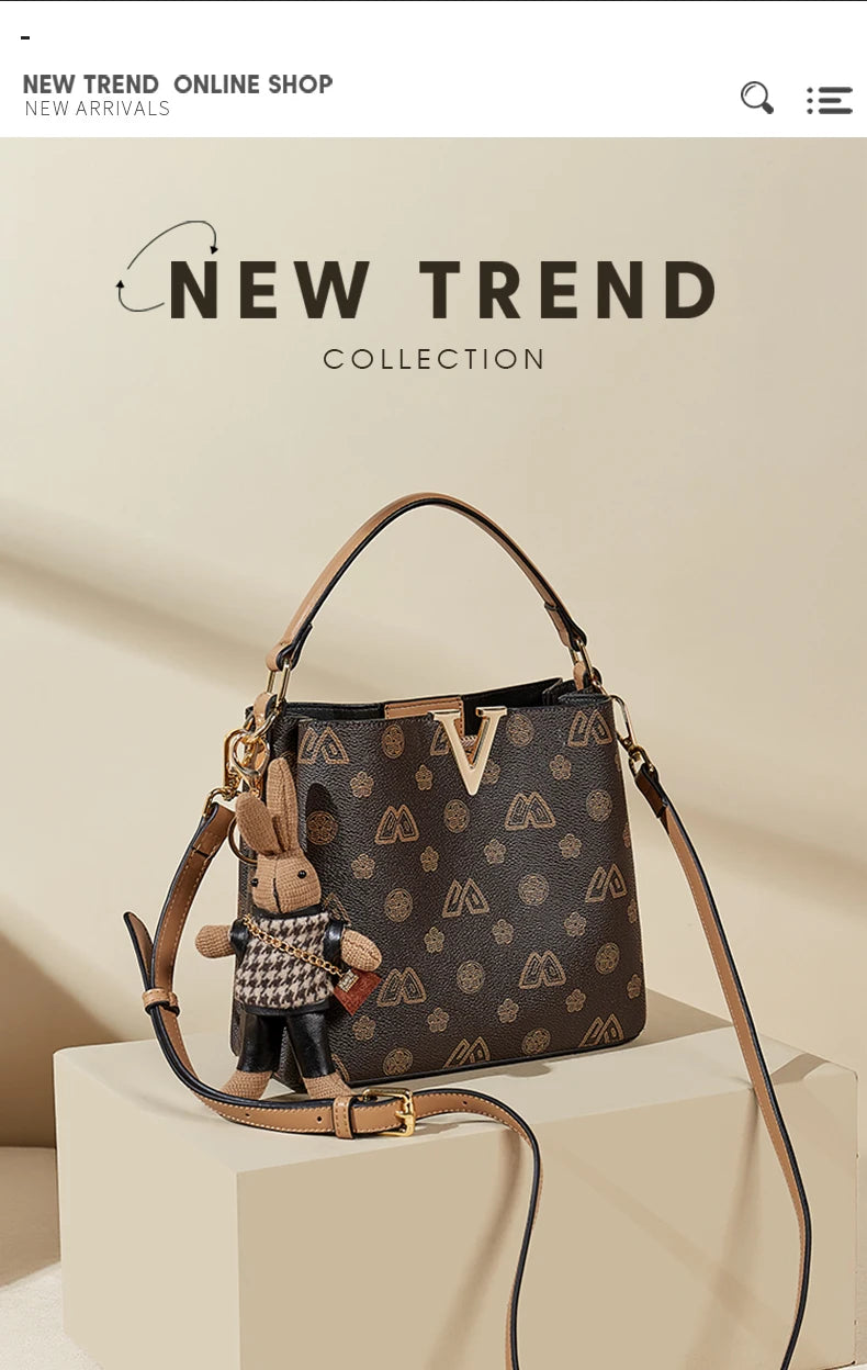FOXER Retro Women's Bucket Bag