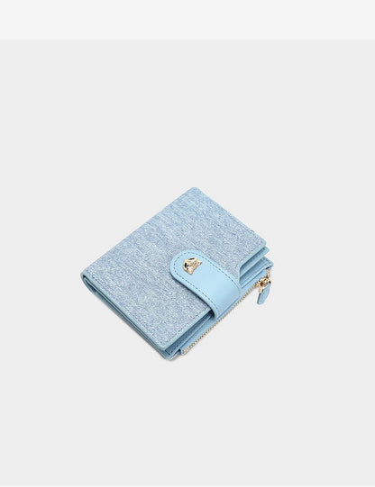 FOXER Women's Soft PU Leather Coin Wallet
