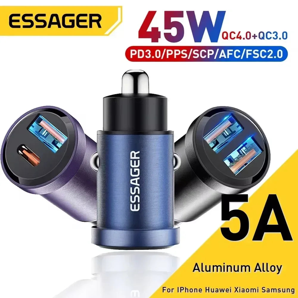 Essager 30W USB Car Charger - ShopHub