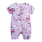 Kids Tales Sunshine Stories Cotton-Blend Printed Romper