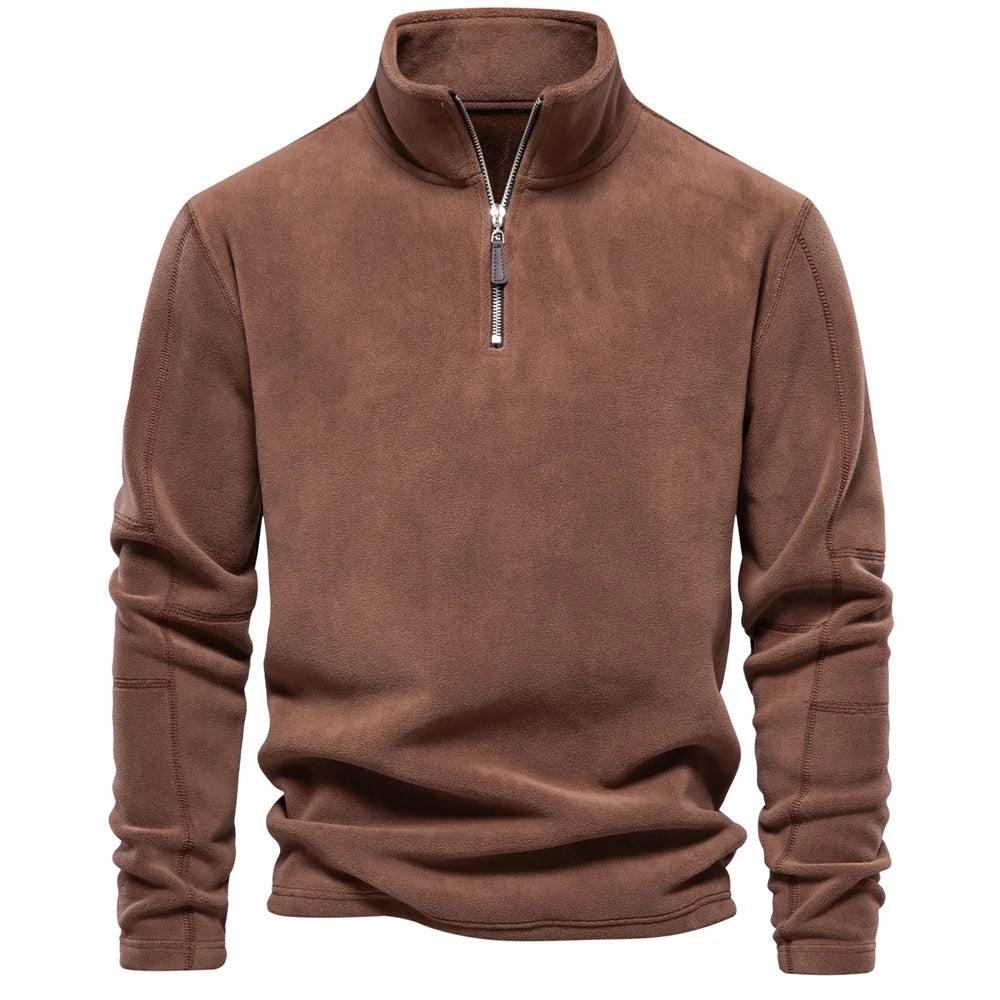 AIOPESON Thicken Fleece Sweatshirts - ShopHub