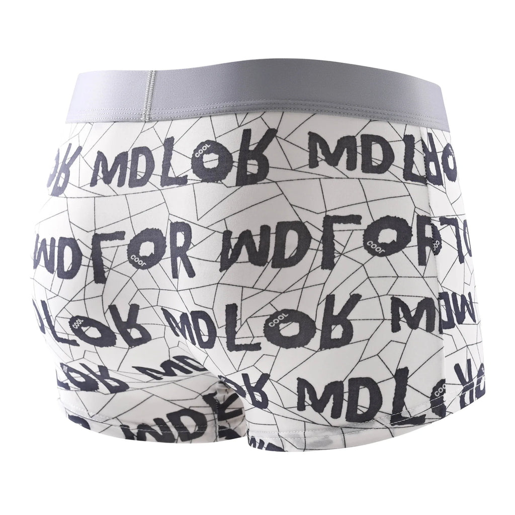Men's Ice Silk Boxer Shorts - ShopHub