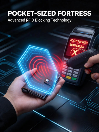 RFID Blocking Card Holder Wallets