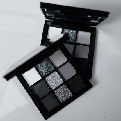 ShopHub NZ 9 colours eye shadow palette featuring a variety of vibrant and neutral shades for versatile makeup looks.