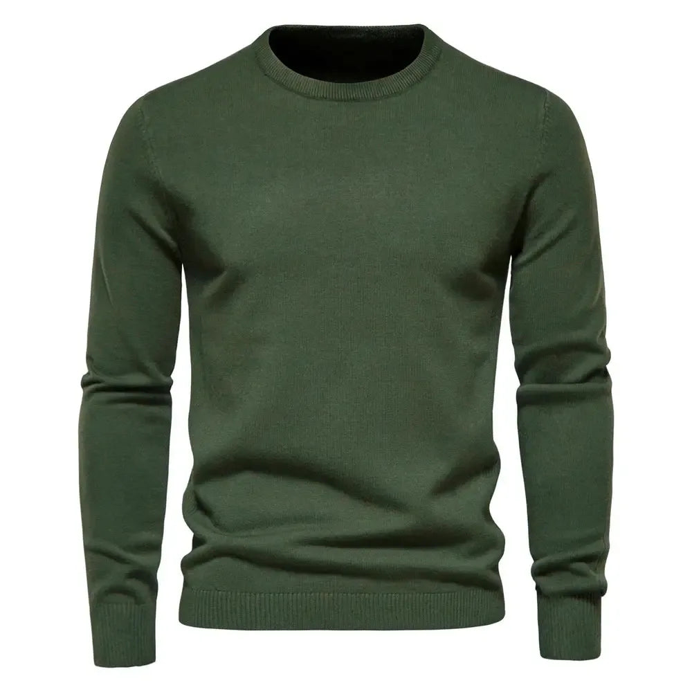 AIOPESON O-Neck Pullover Men's Sweaters - ShopHub