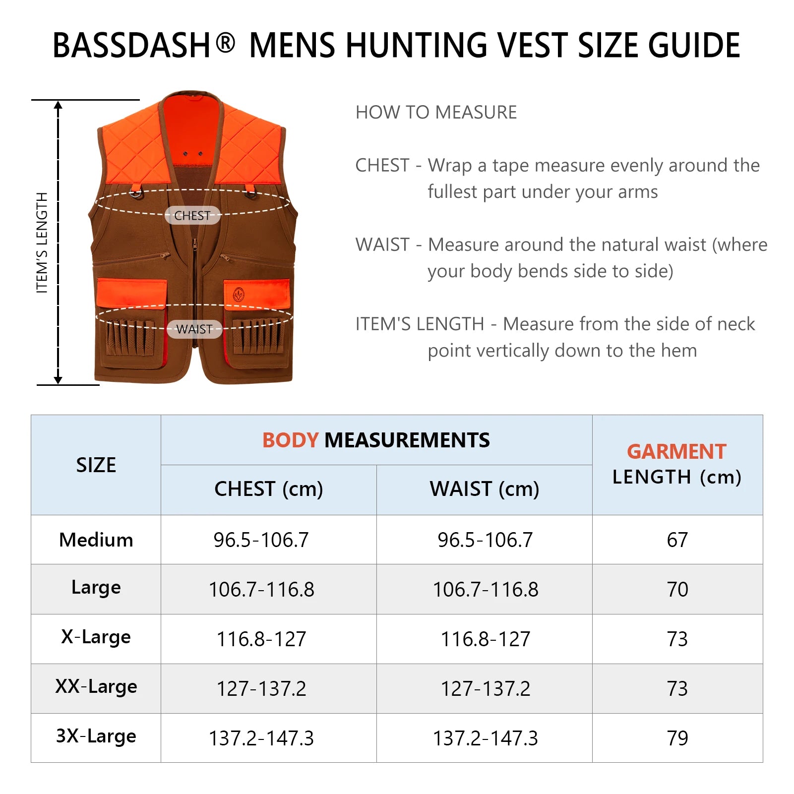 BASSDASH Unisex Hunting & Fishing Vest ShopHub