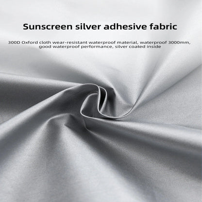 Large Portable Sunshade Tarp with Poles (2 sizes available) Habicare