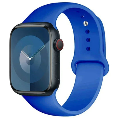 Silicone Sport Band for Apple Watch Series (42mm - 49mm)(available in 45 colours) Habicare